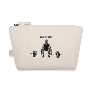 Deadlifts_and_chill - Organic Pouch - nature - Front