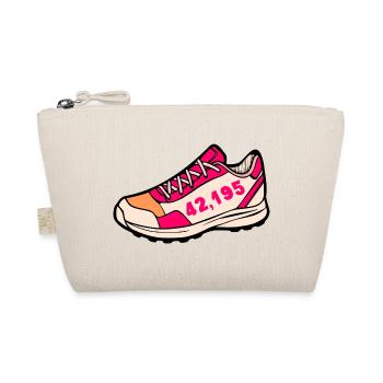 Marathon Laufschuhe Laufen - Bio-Täschchen - Natur - Vorne