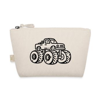 Monster truck - Organic Pouch - nature - Front