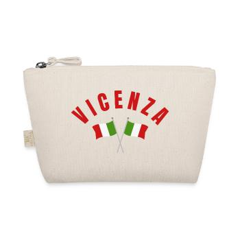 Vicenza Italian Flags  - Organic Pouch - nature - Front
