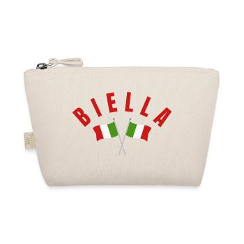 Biella Italian Flags - Organic Pouch - nature - Front