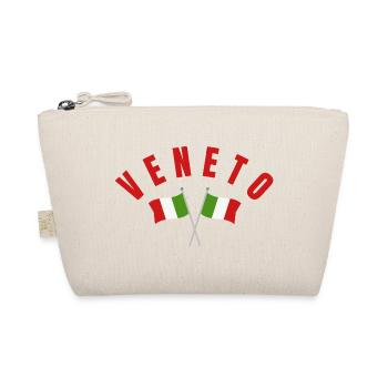 Veneto Italian Flags  - Organic Pouch - nature - Front