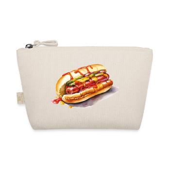 Colored Hot Dog Illustration - Organic Pouch - nature - Front
