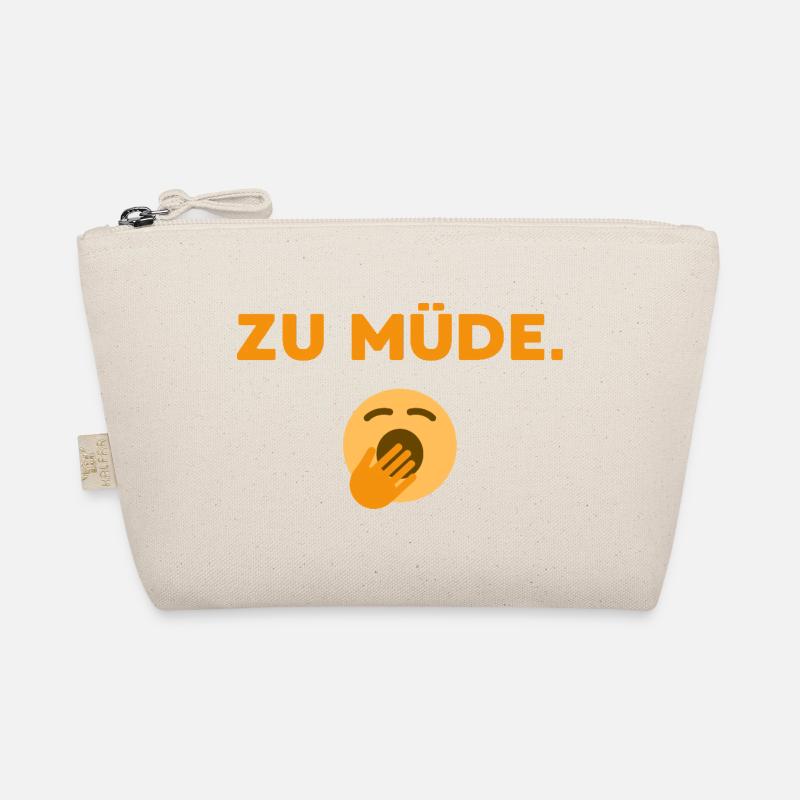 Zu Müde  Bio-Täschchen
