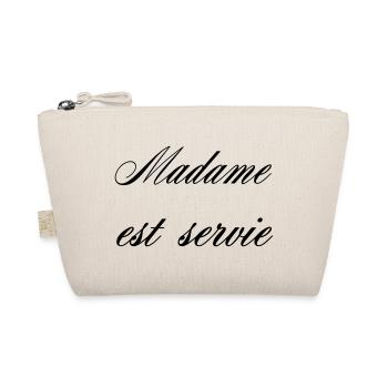 Madame Est Servie Humour Femme - Trousse biologique - nature - Devant