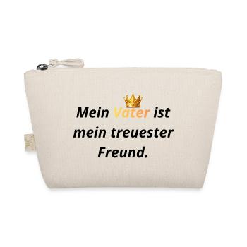 Vater: Mein treuester Freund - Bio-Täschchen - Natur - Vorne