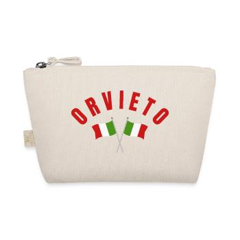 Orvieto Italian Flags - Organic Pouch - nature - Front