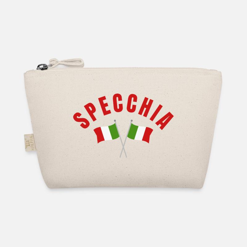 Speccchia Italian Flags Emblem Organic Pouch