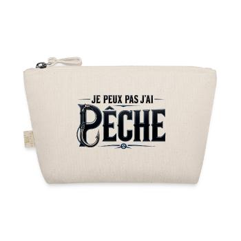 JE PEUX PAS J’AI PÊCHE - Trousse biologique - nature - Devant