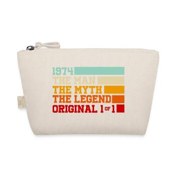 1974 Man Myth Legend Original 1of1 - Organic Pouch - nature - Front