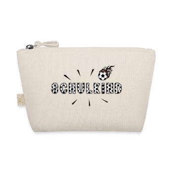 Schoolchild School Enrollment Football in Flames - Organic Pouch - nature - Front