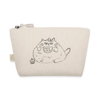 Feed me fat cat - Organic Pouch - nature - Front