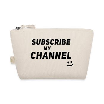Influencer Content Creator - Subscribe my Channel - Organic Pouch - nature - Front
