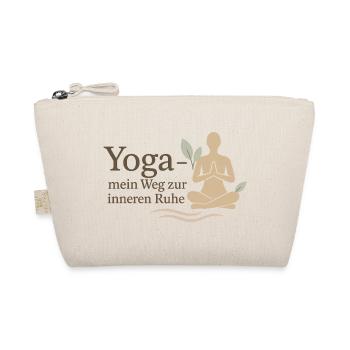Yoga Weg Zur Inneren Ruhe - Bio-Täschchen - Natur - Vorne