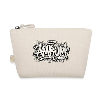 Amrum Graffiti Oldschool Hip Hop - Bio-Täschchen - Natur - Vorne