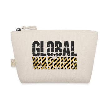 Global Warning Klima - Bio-Täschchen - Natur - Vorne