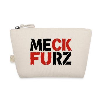 Meck Furz | Merz - nicht mein Kanzler - Bio-Täschchen - Natur - Vorne