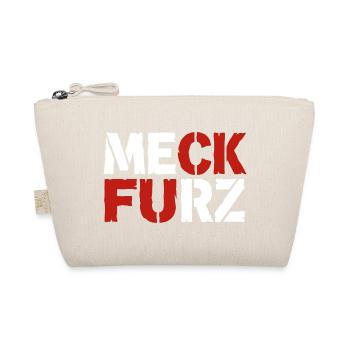 Meck Furz | Merz - nicht mein Kanzler - Bio-Täschchen - Natur - Vorne