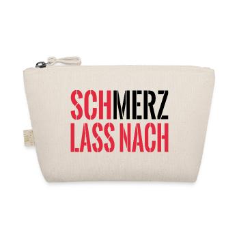 SchMerz lass nach - nein zu Merz - Bio-Täschchen - Natur - Vorne