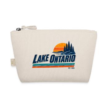 Lake Ontario EST 1656 Retro - Bio-Täschchen - Natur - Vorne
