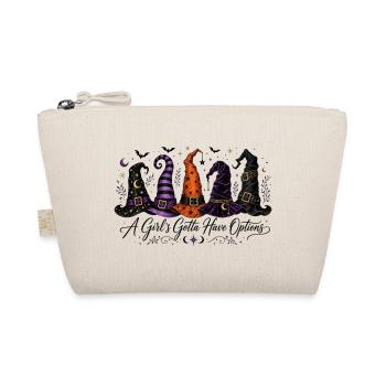Lustiges Halloween A Girl´s Gotta Have Options - Bio-Täschchen - Natur - Vorne