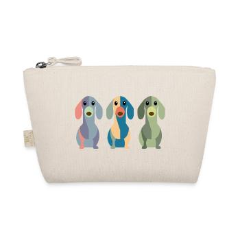 Dachshund Dackel - Bio-Täschchen - Natur - Vorne