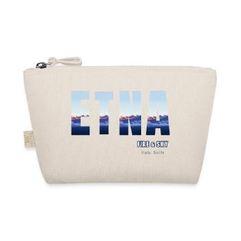 Etna Fire & Himmel: Sizilien Sunset - Bio-Täschchen - Natur - Vorne