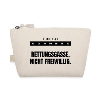 Rettungsgasse. Nicht freiwillig. — Statement - Bio-Täschchen - Natur - Vorne