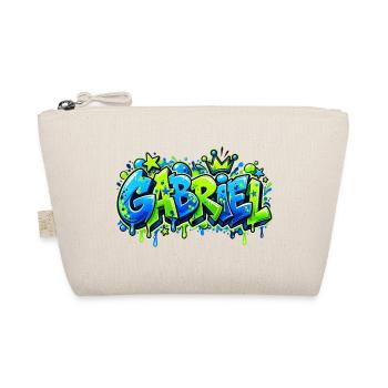Vorname Gabriel Graffiti: das Geschenk, das rockt! - Bio-Täschchen - Natur - Vorne