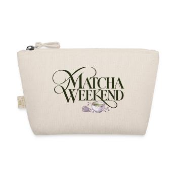 Matcha Wochenende Matcha Weekend Design - Bio-Täschchen - Natur - Vorne