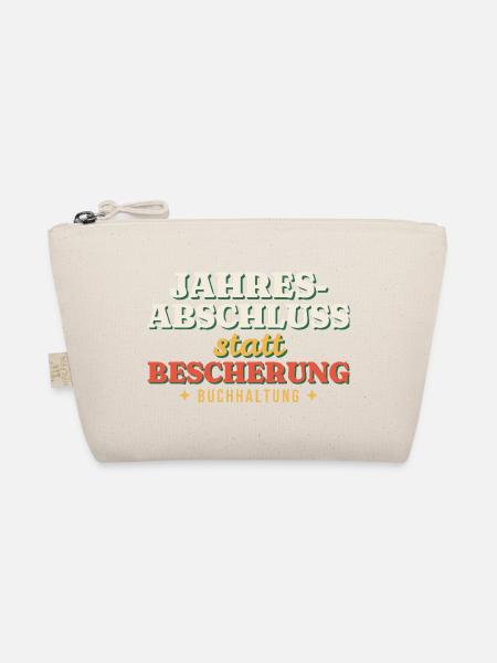 Jahresabschluss statt Bescherung - Buchhaltung - Bio-Täschchen - Natur