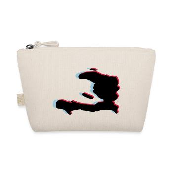 3d anaglyph HAITI green - Organic Pouch - nature - Front
