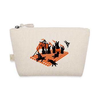 Floß der Medusa / medusas raft (2c) - Organic Pouch - nature - Front