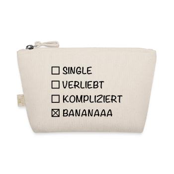 Single Verliebt Kompliziert Bananaaa!!!!!! - Bio-Täschchen - Natur - Vorne