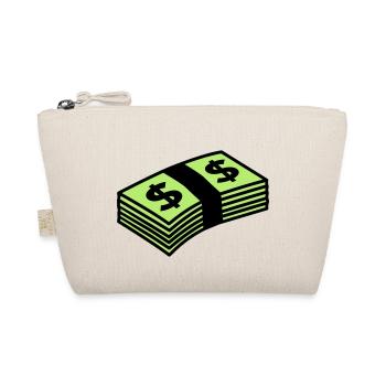 Money dollars Color - Bio-Täschchen - Natur - Vorne