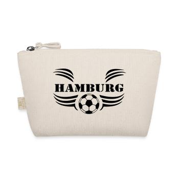 Hamburg , Tradition , Fußball Hamburg (25) - Bio-Täschchen - Natur - Vorne