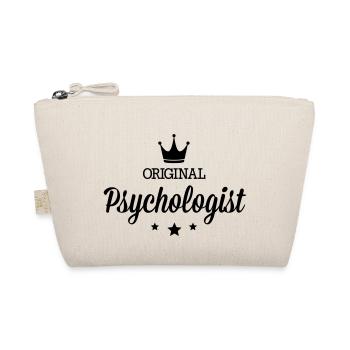 Original drei Sterne Deluxe Psychologe - Bio-Täschchen - Natur - Vorne