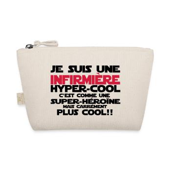 une infirmière hyper-cool - Trousse biologique - nature - Devant