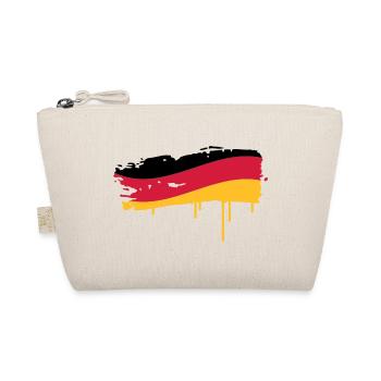 Allemagne flag peint avec un coup de pinceau - Trousse biologique - nature - Devant
