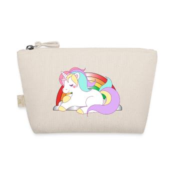 einhorn16 - Bio-Täschchen - Natur - Vorne