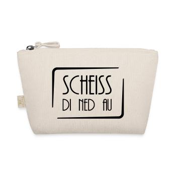 Scheiss di ned au - Bio-Täschchen - Natur - Vorne