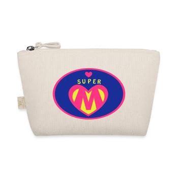 Super Mama Geschenk - Bio-Täschchen - Natur - Vorne