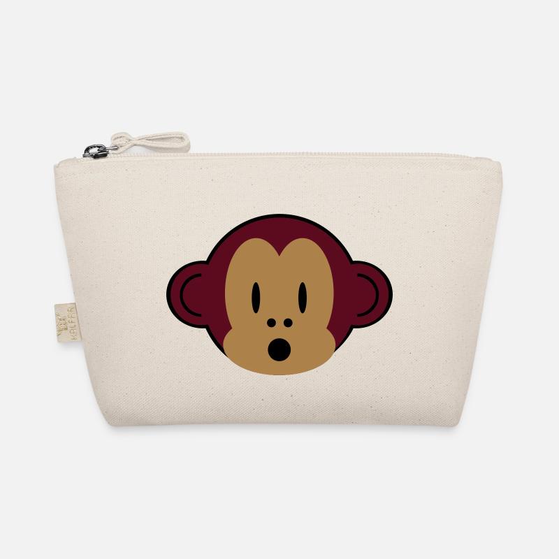 affe monkey Bio-Täschchen