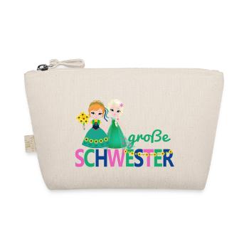 big sister girl bouquet - Organic Pouch - nature - Front