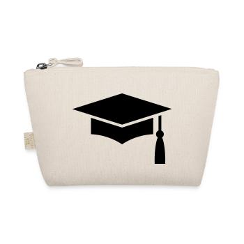 Graduation Cap - Bio-Täschchen - Natur - Vorne