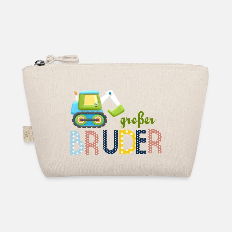 großer Bruder Traktor Bio-Täschchen