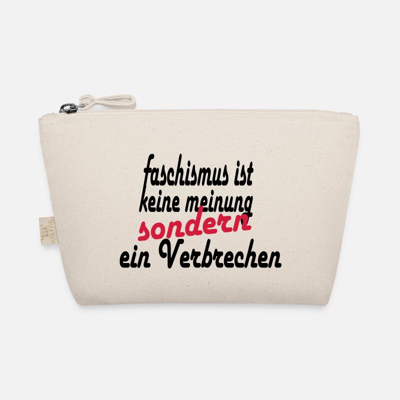 faschismus ist keine Meinung Bio-Täschchen