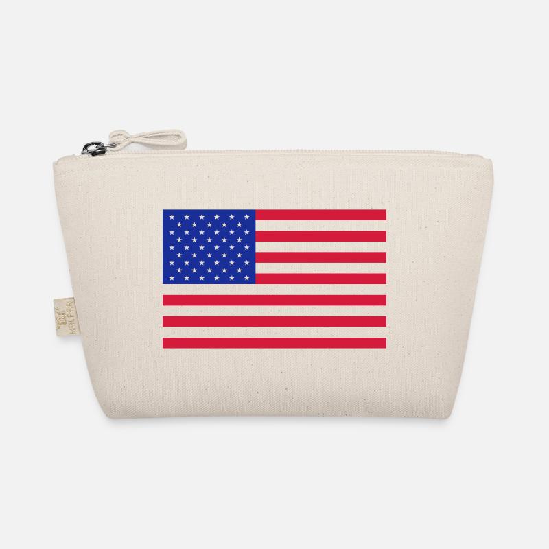 Flagge Amerika Bio-Täschchen