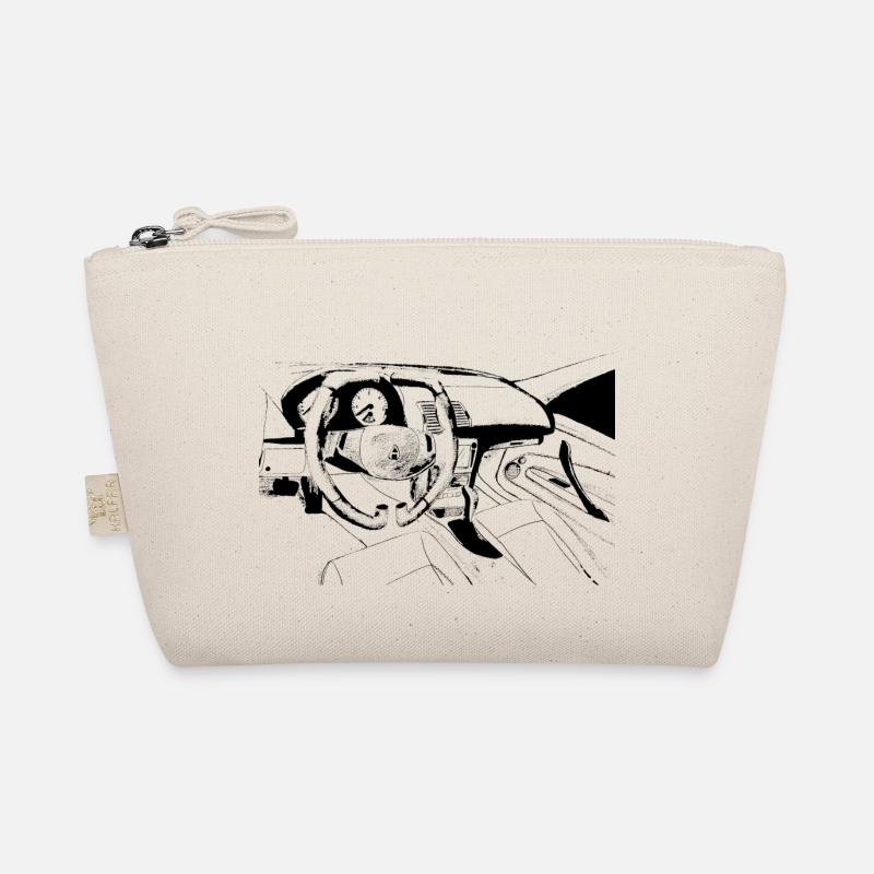 fantasy car inside Organic Pouch