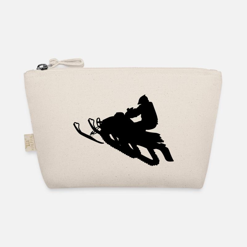 Snowmobile snowmobile snowmobile Organic Pouch